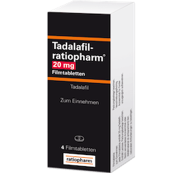 Tadalafil-ratiopharm 20 mg Potenzmittel